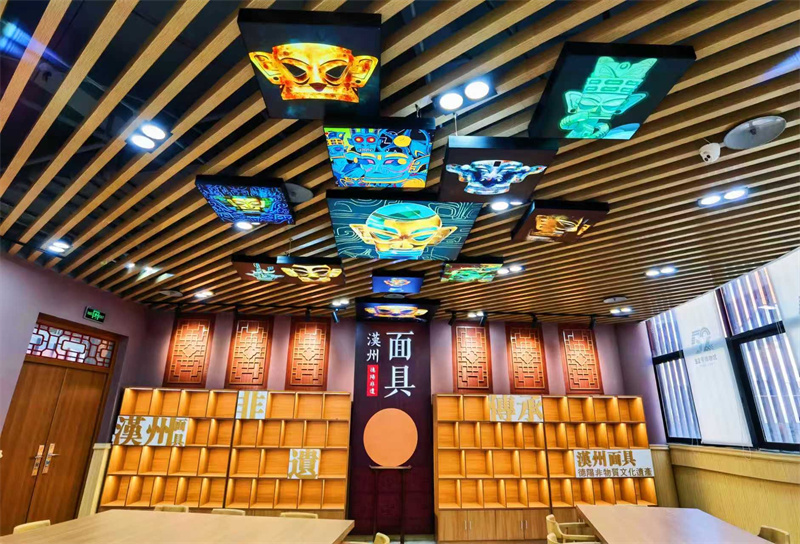 金雁小学多功能室 。孔继红供图
