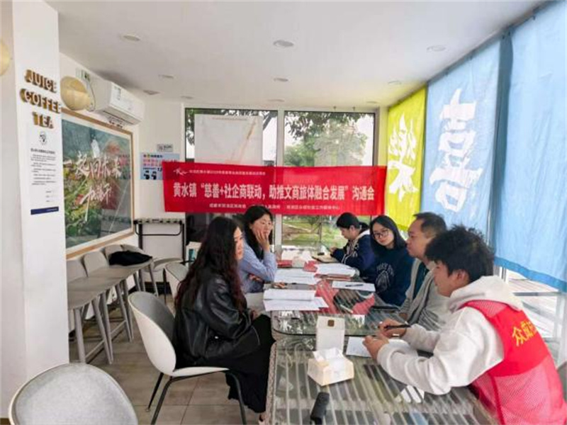 助推文商旅体合作发展沟通会。双流区融媒体中心供图