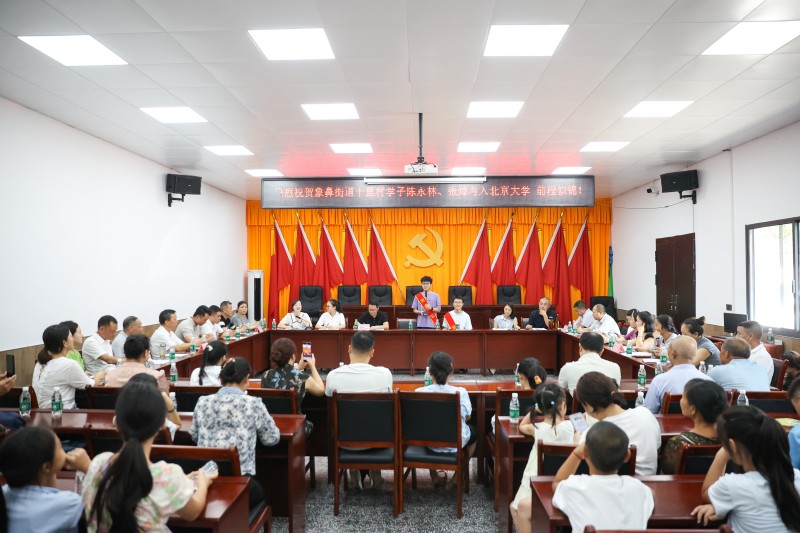翠屏区象鼻街道十里村助学奖学基金成立现场。翠屏区融媒体中心供图