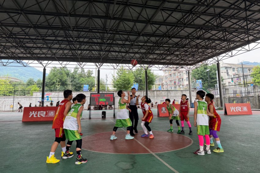 比赛现场。邛崃市委宣传部供图