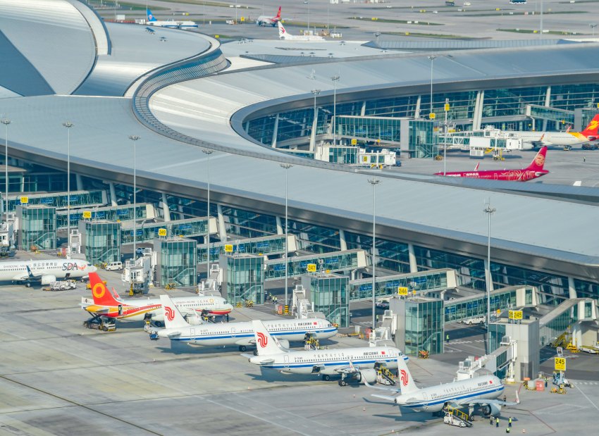 航空枢纽。成都东区新区供图
