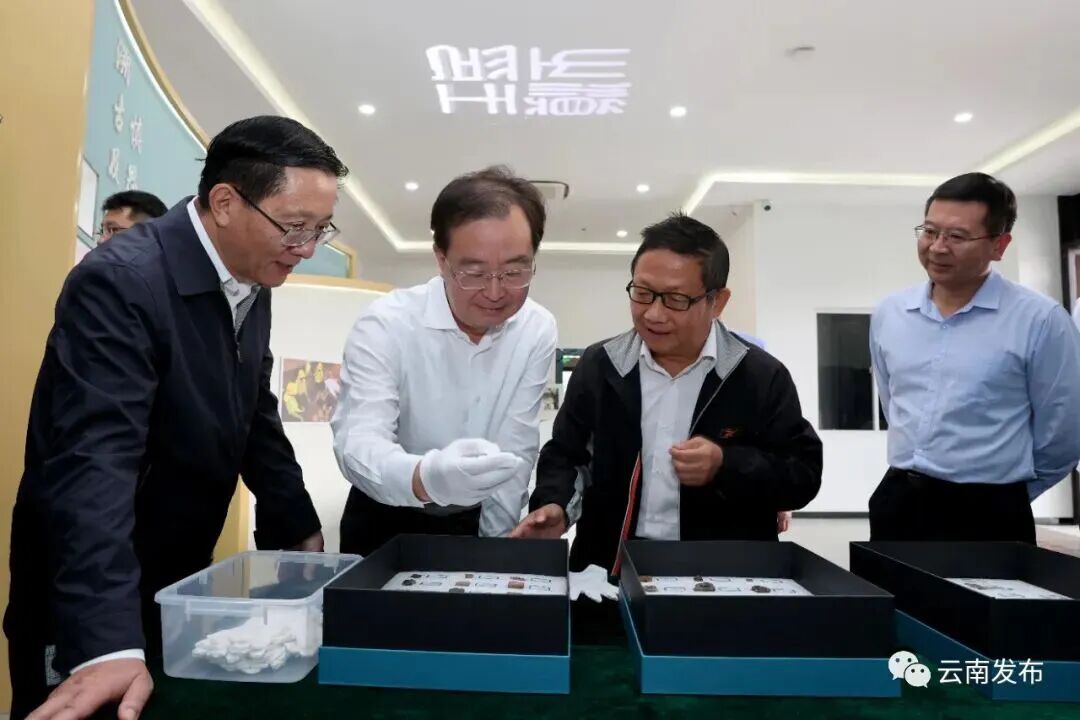 2023年7月，王宁率队到省文物考古研究所调研文物考古、保护利用等工作情况。雷桐苏摄