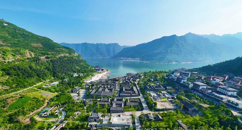 马湖府古城景区。屏山县委宣传部供图