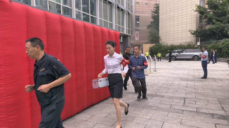 演練現場。四川省賦能興川教育科技研究院供圖