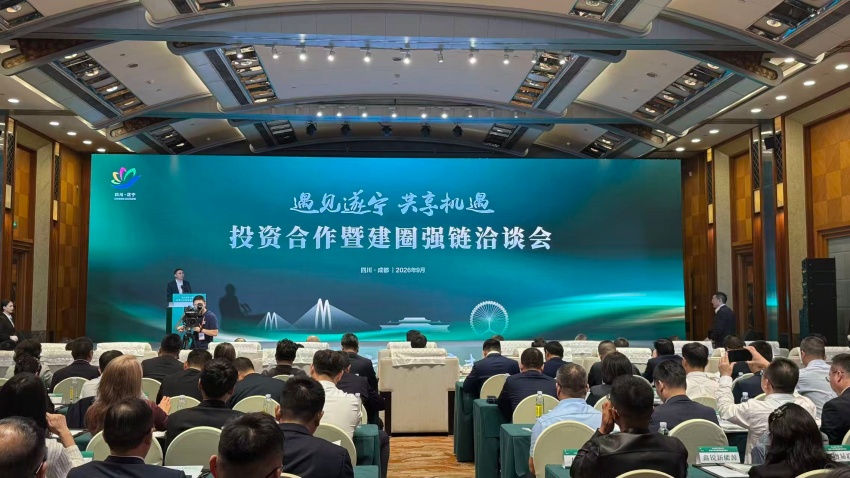 洽谈会现场。王思佳摄