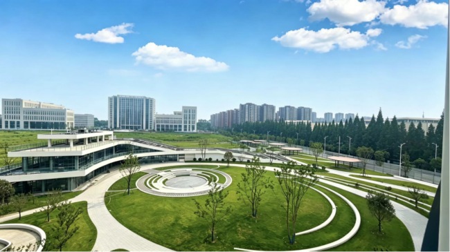 惠民科技公园俯瞰图。惠民科技公园供图