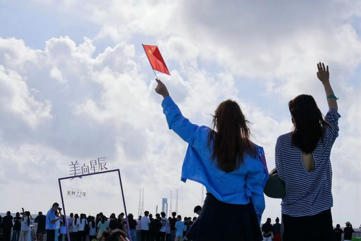 海南文昌火箭发射中心观礼平台。米兰柏羽供图