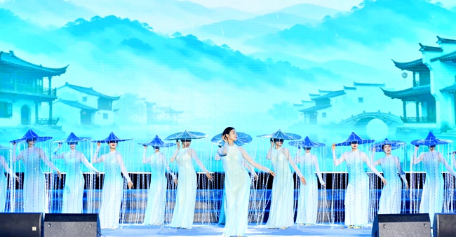 舞蹈《喜雨》。仪陇县委宣传部供图