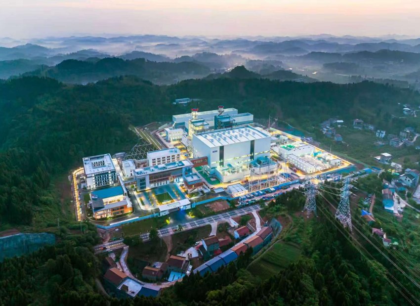 川投（資陽）燃氣發電有限公司。吳坤忠攝