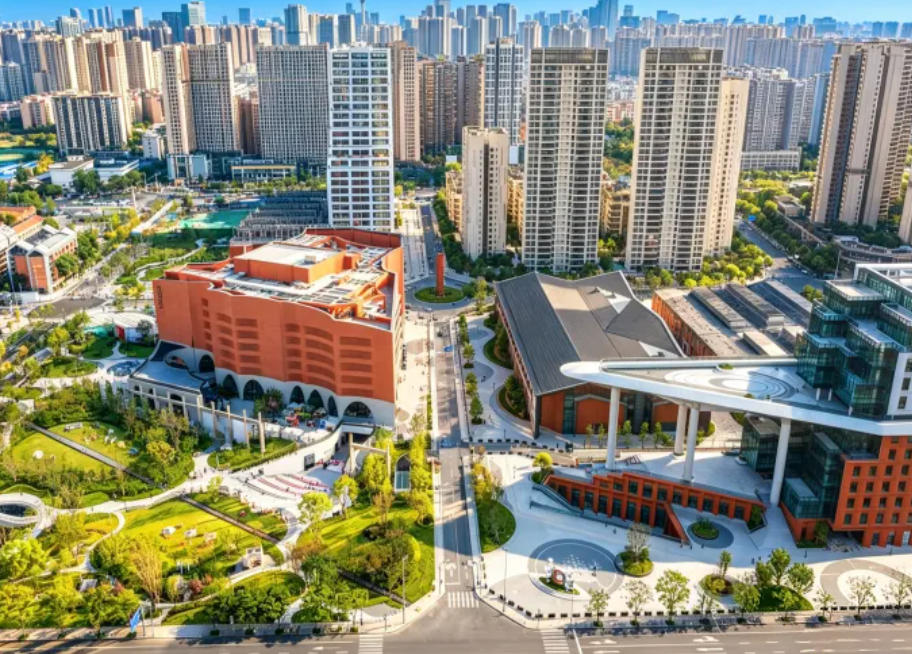 改造后的紅倉文創產業園片區