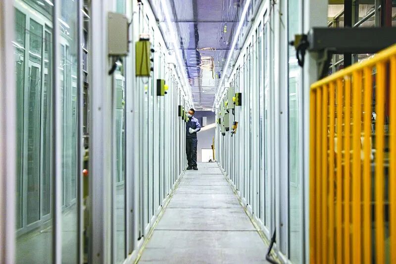 四川神舟微科電子科技有限公司生產車間。張春華供圖