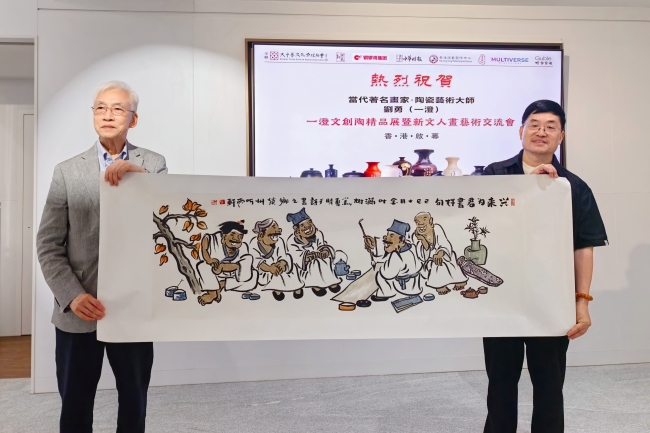 劉勇藝術作品展示。章涵供圖