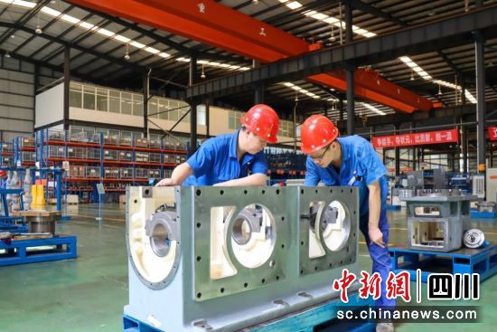 金星能源車間。郫都區融媒體中心 供圖