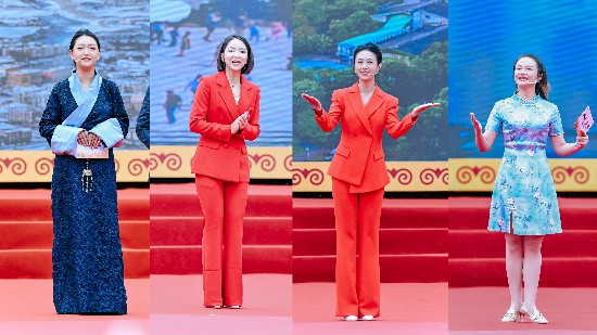 （图：“县域推荐官”推荐家乡美景及特色产品）